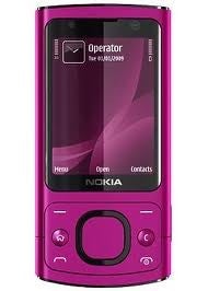 Nokia 6700 Slide Pink lady phone